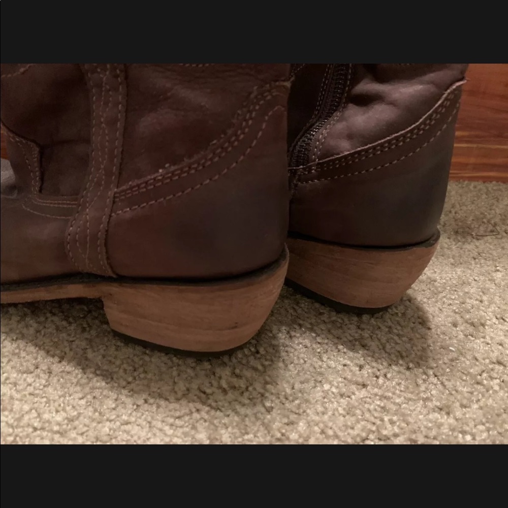 LIBERTY Black boots 8.5 M - Picture 2 of 6